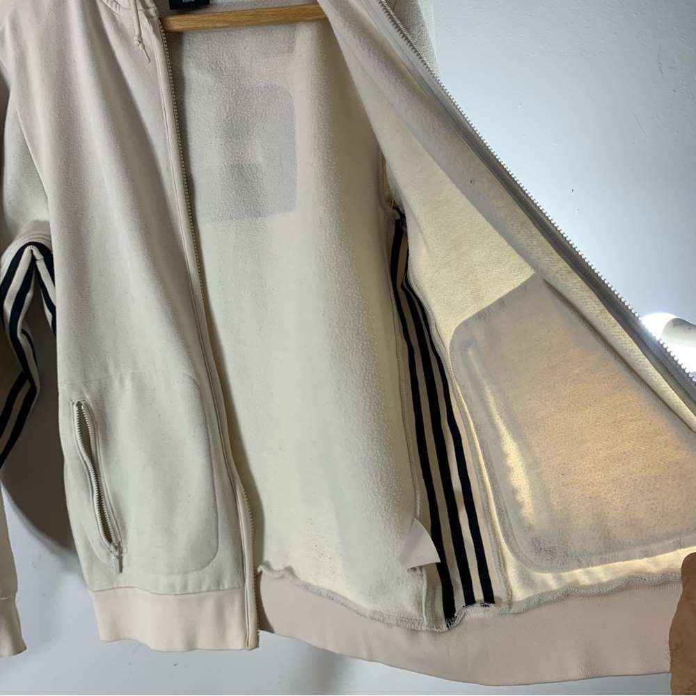 Adidas hoodie stripes sweat-shirt - Picture 9 of 11